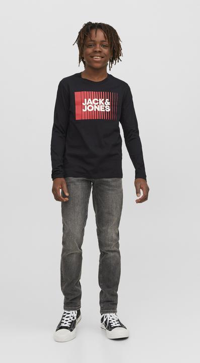 Actual product image Jack & Jones Jjecorp Logo Tee Play Ls O-Neck Noos Mni (128)