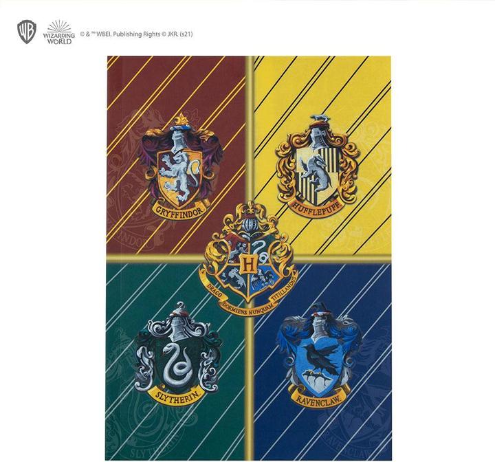 Actual product image Cinereplicas Harry Potter - Hogwarts Houses Writing Set