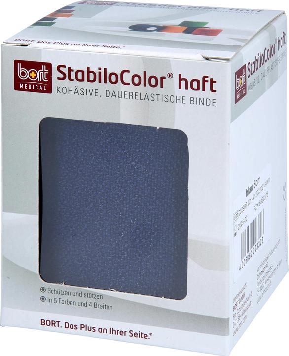 Bort Medical Binde 8cmx5m kohesiv blau