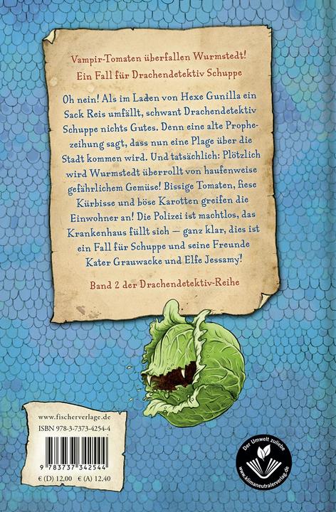 Image du produit Drachendetektiv Schuppe – Gefährliches Gemüse (Allemand, Katja Brandis, Fréderic Bertrand, 2022)