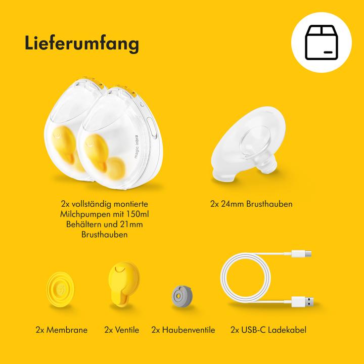 Image du produit Medela Magic InBra - Tire-lait double portable