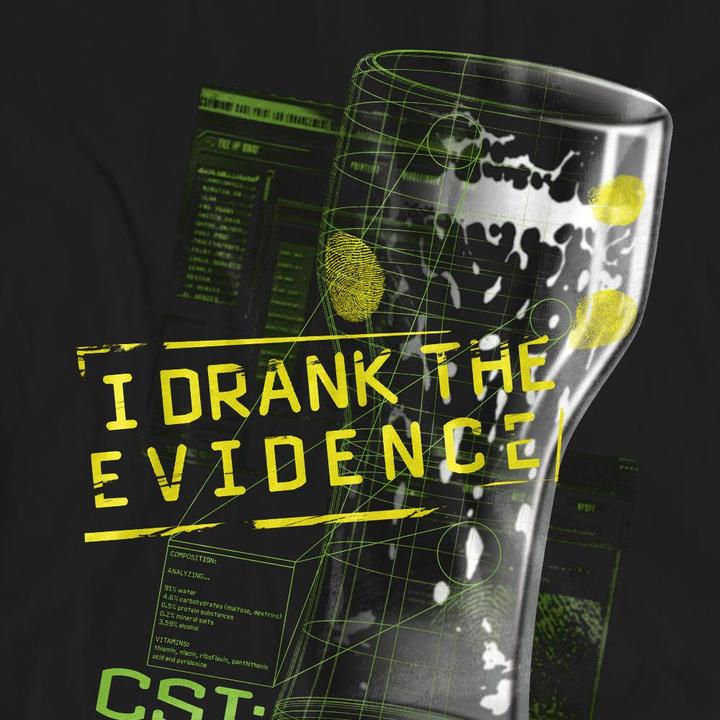 Produktbild Csi: NY I Drank the Evidence TShirt (L)