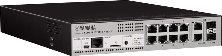 Produktbild Yamaha SWR2311P-10G Intelligent L2 Network Switch mit PoE (10 Ports)