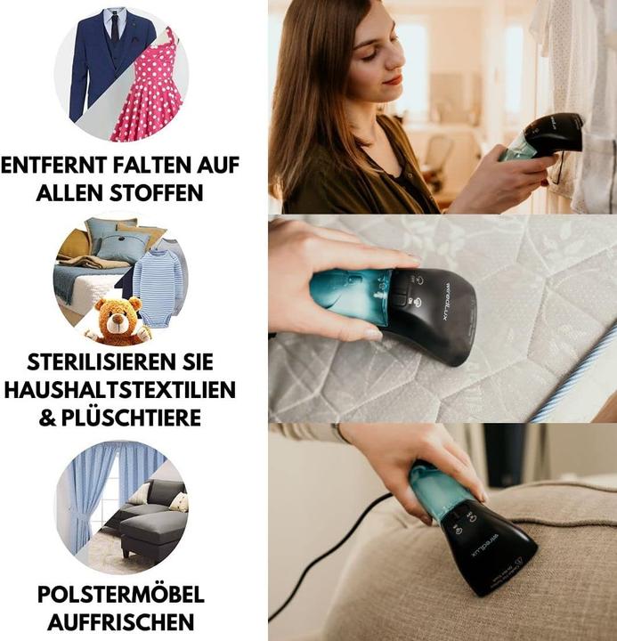 Image du produit WiredLux Steamer für Urlaub & Zuhause (900 W)