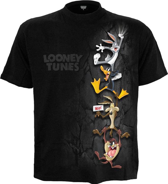Actual product image Spiral Unisex Adult Hanging Tunes Looney Tunes Short-Sleeved T-Shirt (M)