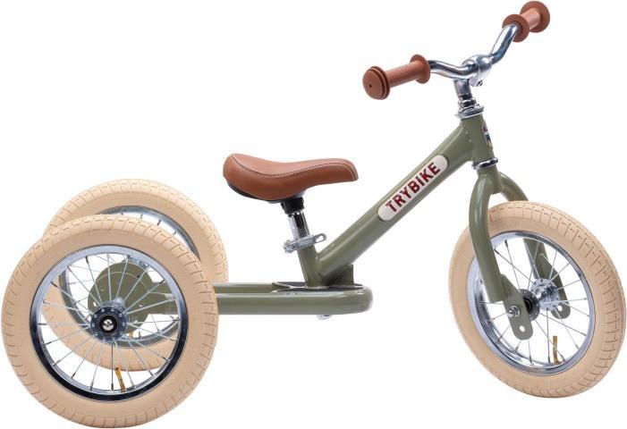 Produktbild Trybike Laufrad 2 in 1 vintage, green matt (12")