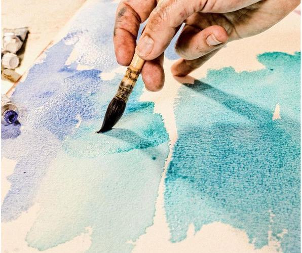 Actual product image Van Gogh watercolour paper 13.5 x 21 cm (13.5 x 21 cm, Plain)