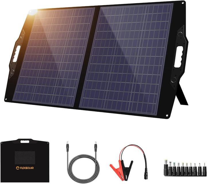 Actual product image FlexSolar 100W solar panel, foldable (100 W)