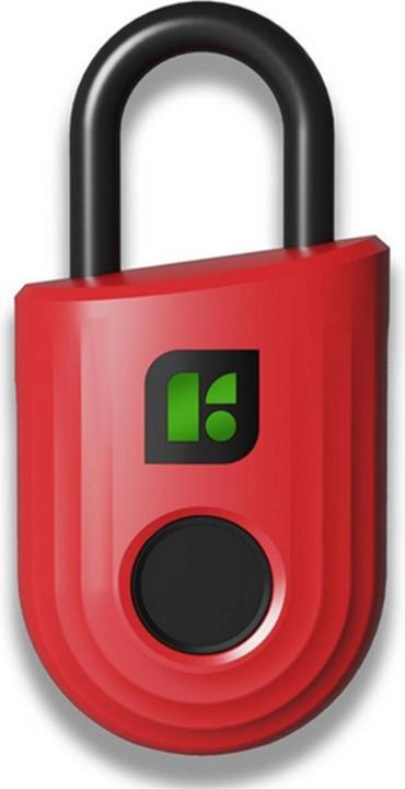 Igloohome Padlock Lite, Fingerprint, Red
