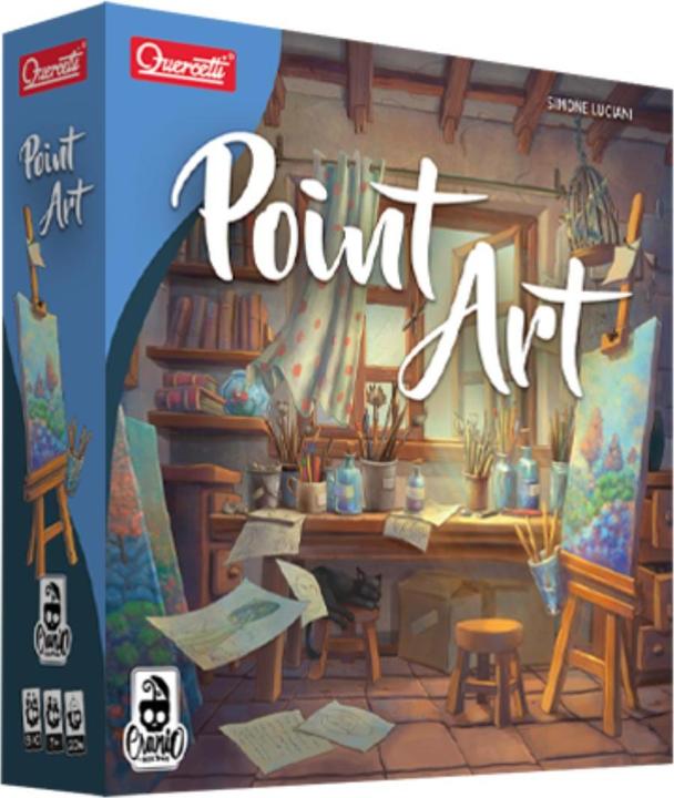 Actual product image Cranio Creations Point Art, A Party Game on the Art of Guessing, Multilingual Edition