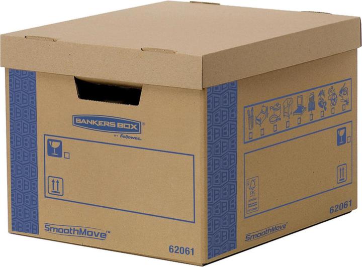 Immagine prodotto Fellowes Scatola da trasloco Prime (set di 5) (43 x 46 x 28,5 cm, 1 l)