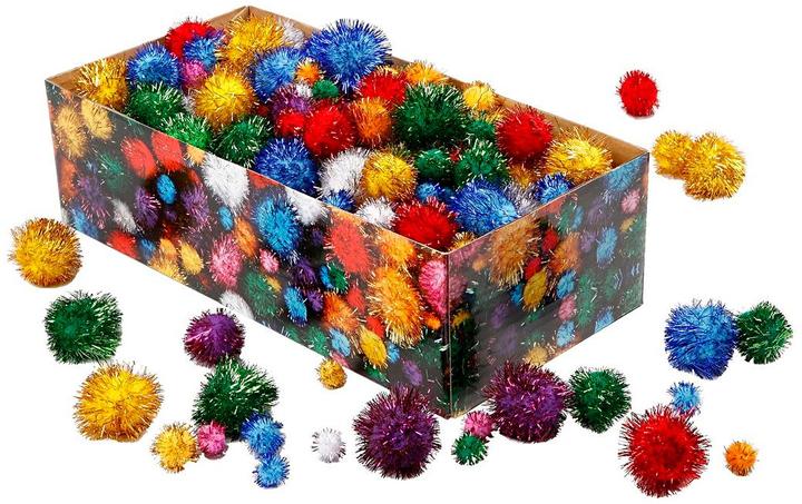 Image du produit Creativ Company Pompon multicolore, 300 g
