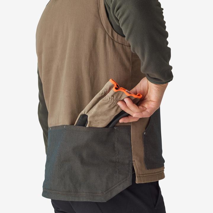 Produktbild Solognac Weste 500 wattiert strapazierfähig braun (3XL)