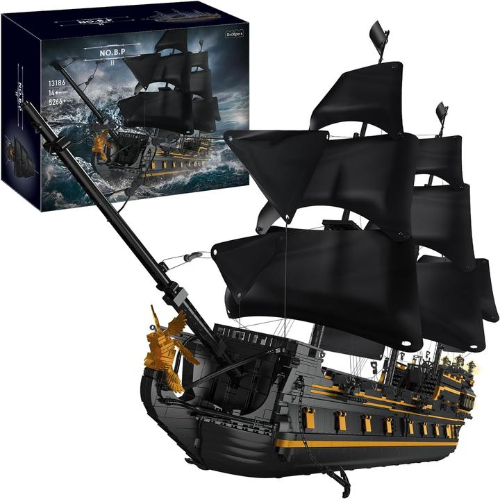 Mould King 13186 - Black Pearl 2