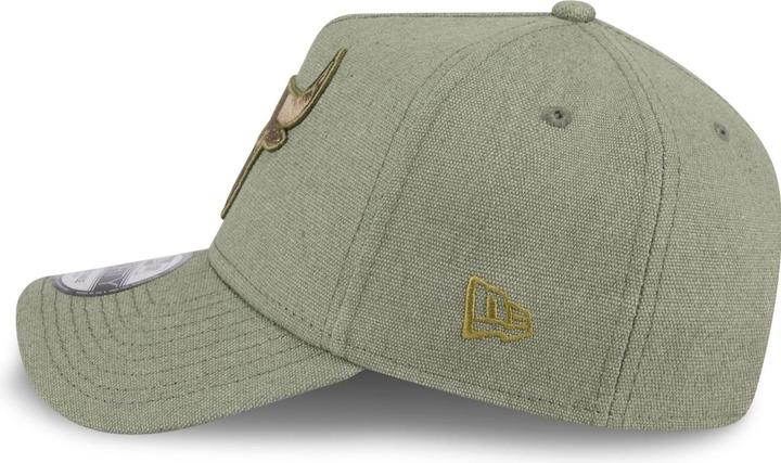 Image du produit New Era A-Frame Trucker Lin Cap - Chicago Bulls olive (Taille unique)
