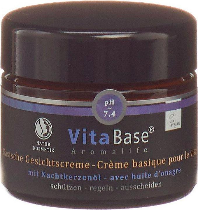 Produktbild VitaBase Basische Gesichtscreme (50 ml, Tagescreme)