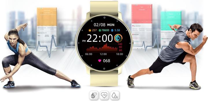 Actual product image Gravity Unisex GT1-6 - Heart Rate Monitor, Custom Dials (sg015f)