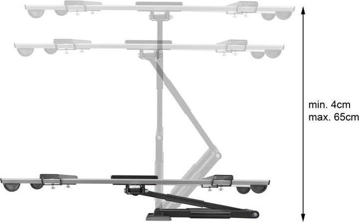 Image du produit Xantron Ultra-mince Slimline-A-466-B (Mur, 60", 30 kg)