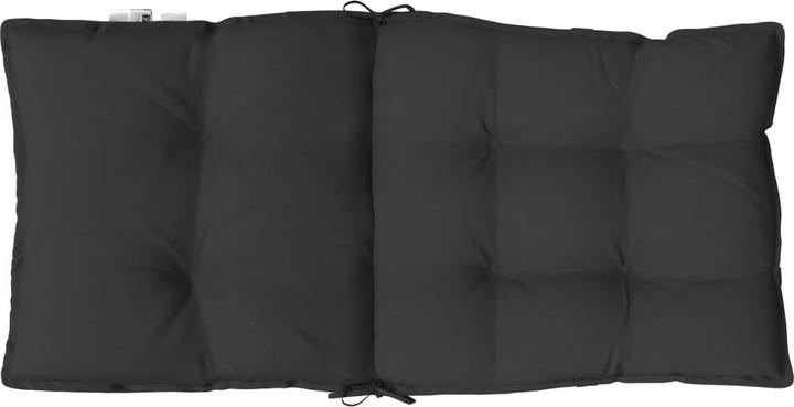 Actual product image VidaXL Low backrest cushions 4 pcs. Oxford fabric (100 x 50 x 7 cm)