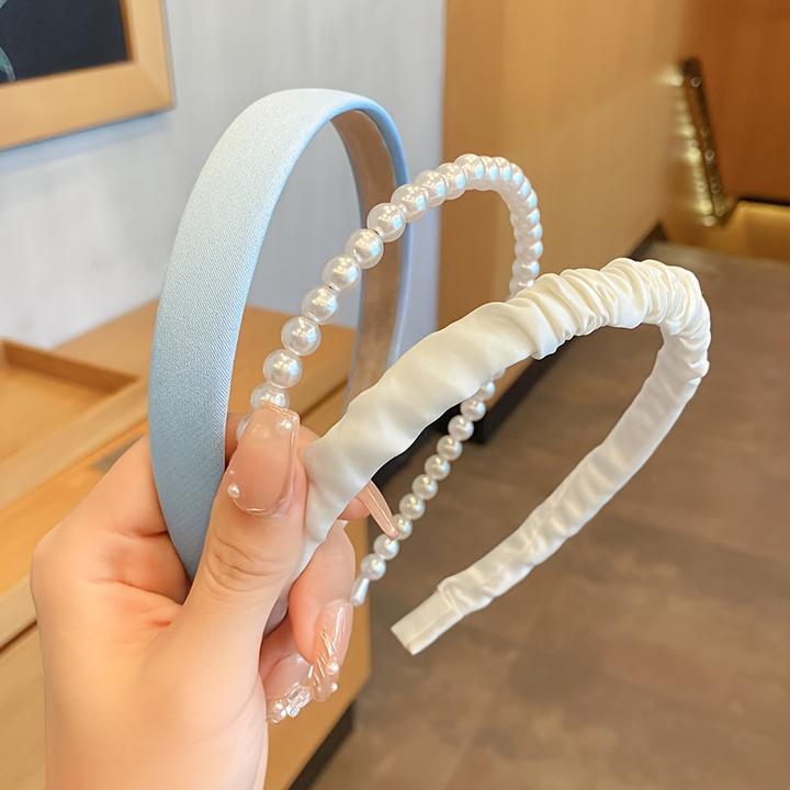 Activity Board 3pcs gemischten Stil Haarband frisch neu, Perle Stirnband
