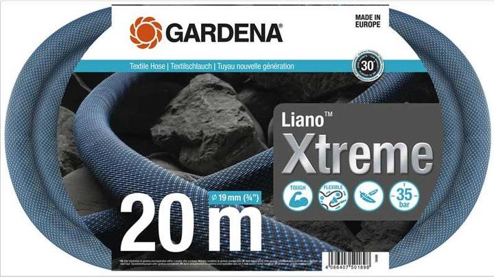 Actual product image Gardena Textile hose Liano Xtreme 3/4, 20 m set (20 m, 19 mm)