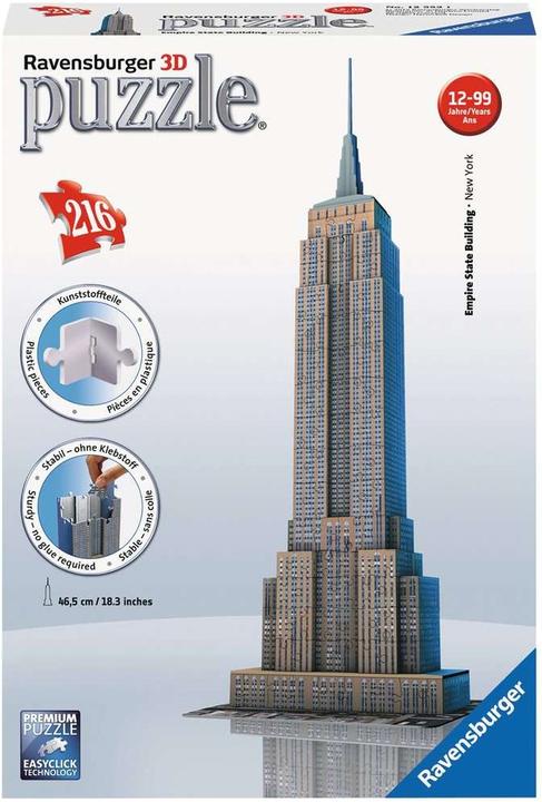 Actual product image Ravensburger Empire State Building (216 pieces)