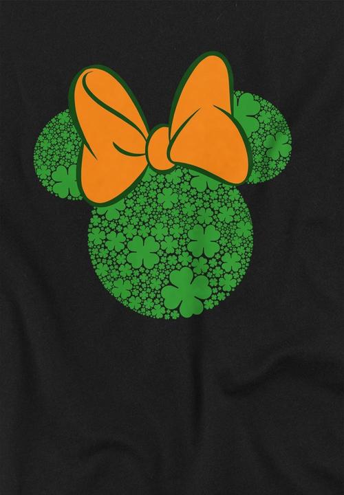 Actual product image Disney Childrens/Kids Shamrock Ears Minnie Mouse St Patricks Day T-Shirt (152, 158)