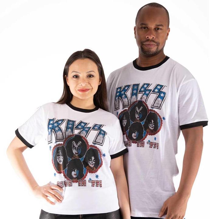 Image du produit KISS T-shirt unisexe Adult Alive In '77 (L)