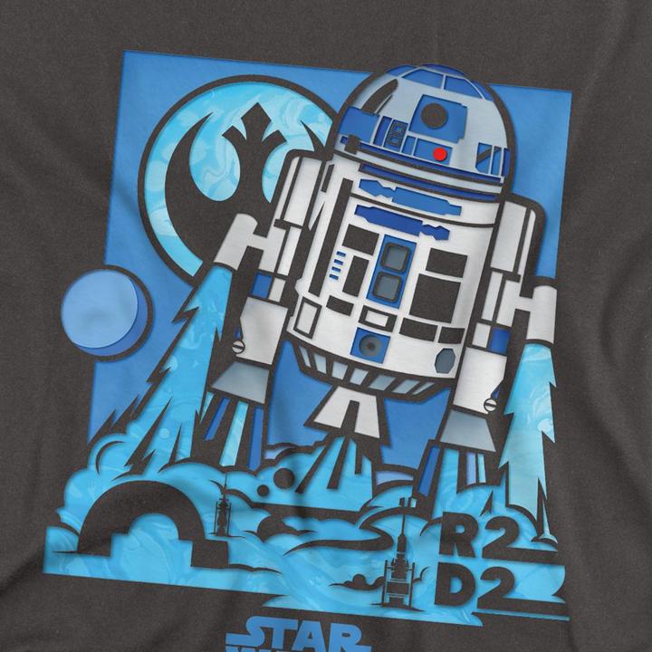 Produktbild Star Wars Papercut TShirt (L)