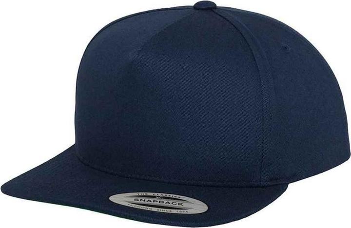 Actual product image Flexfit Unisex Adult Yupoong 5 Panel Snapback Baseball Cap (One size)