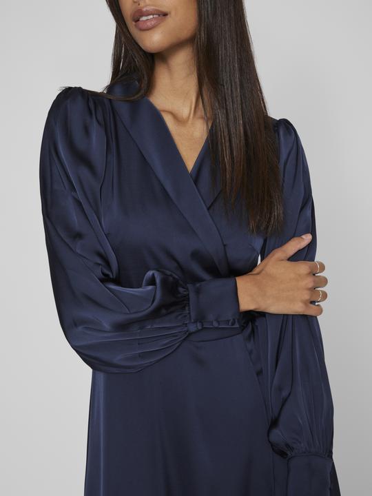 Actual product image Vila Long-sleeved midi wrap dress (38)