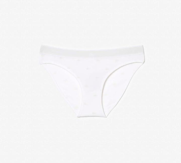 Actual product image Lacoste Womens/Ladies Cotton Stretch Briefs (M)