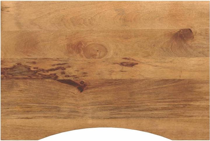 Produktbild VidaXL Schreibtischplatte Tischplatte Holzplatte mit Aussparung Massivholz Mango