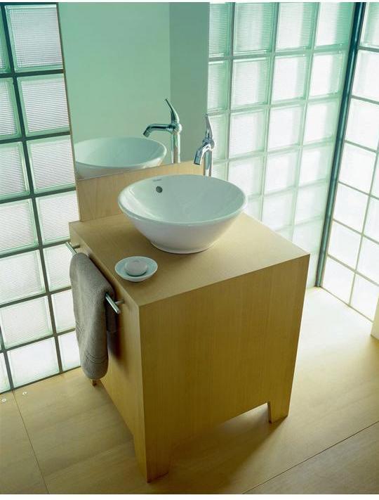 Immagine prodotto Duravit Lavabo da appoggio BACINO w ÜL o HLB 550x420mm senza foro per rubinetto bianco (420 mm, 550 mm)