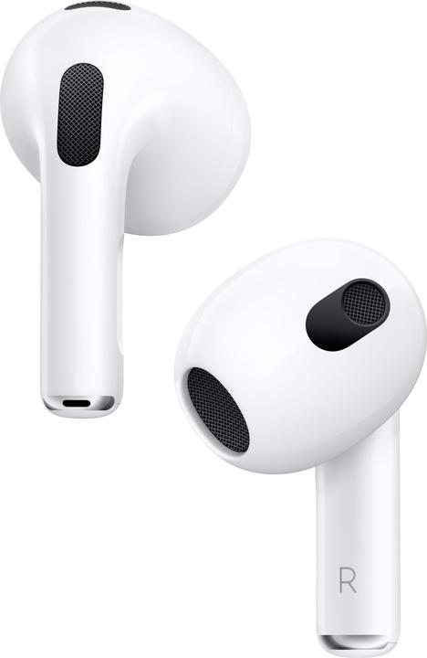 Image du produit Apple AirPods (3rd Gen.) Lightning Case (pas de réduction du bruit, 6 h, Sans fil)