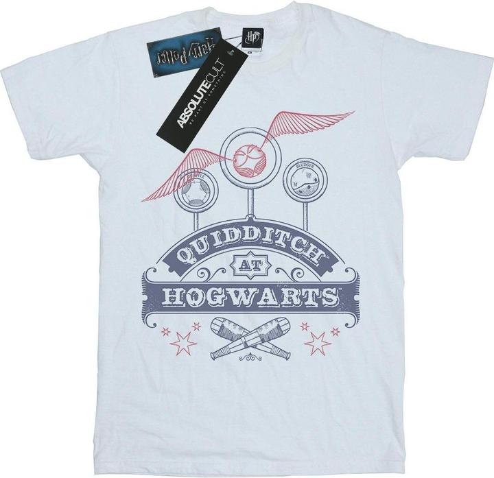 Produktbild Quidditch At Hogwarts Boyfriend Fit TShirt (M)