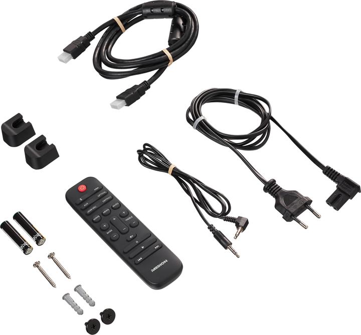 Image du produit Medion LIFE® P61155 Barre de son 2.0 | complément idéal du téléviseur ou du home cinéma | transmission sans (60 W, 2.0 Canal)