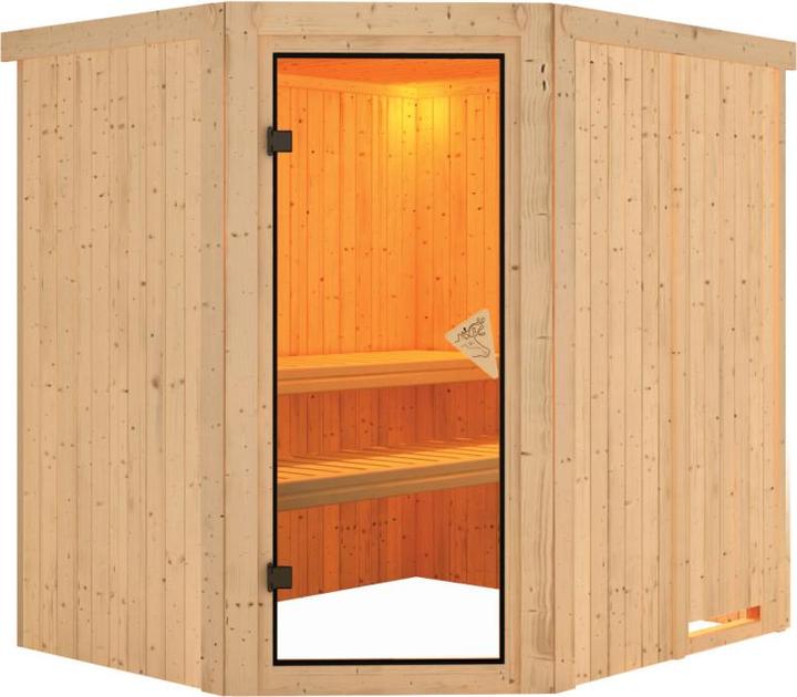 Actual product image Karibu Lilja without roof rim (Without oven)