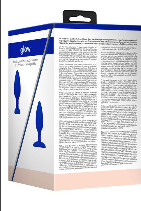 Image du produit Doc Johnson Bouchon anal chauffant - Glow