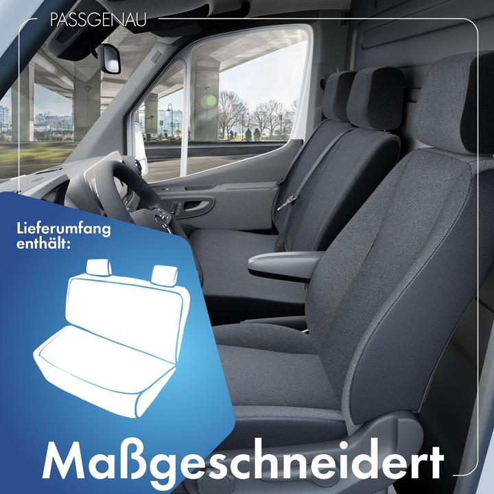 Actual product image Walser Seat covers for Ford Transit Connect front passenger polyester BJ 2014 today