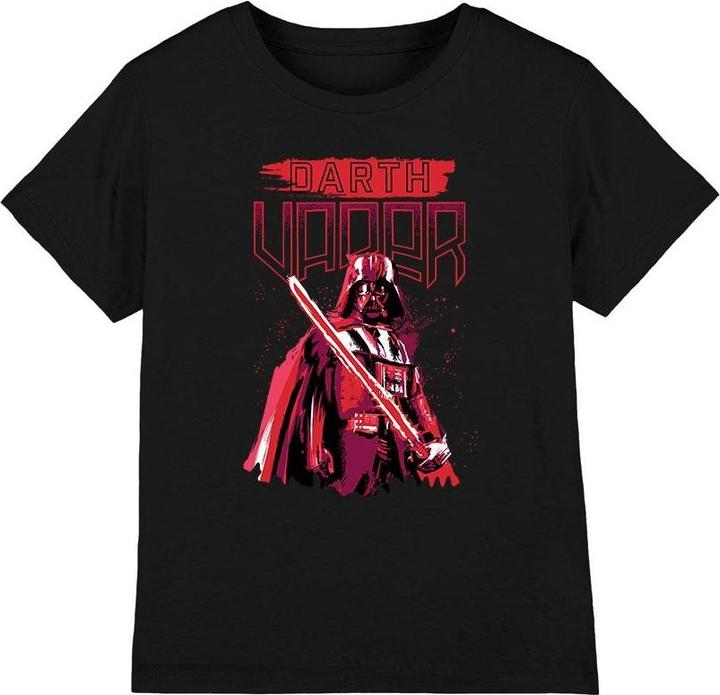 Actual product image Star Wars Childrens/Kids Darth Vader Painted T-Shirt (116)