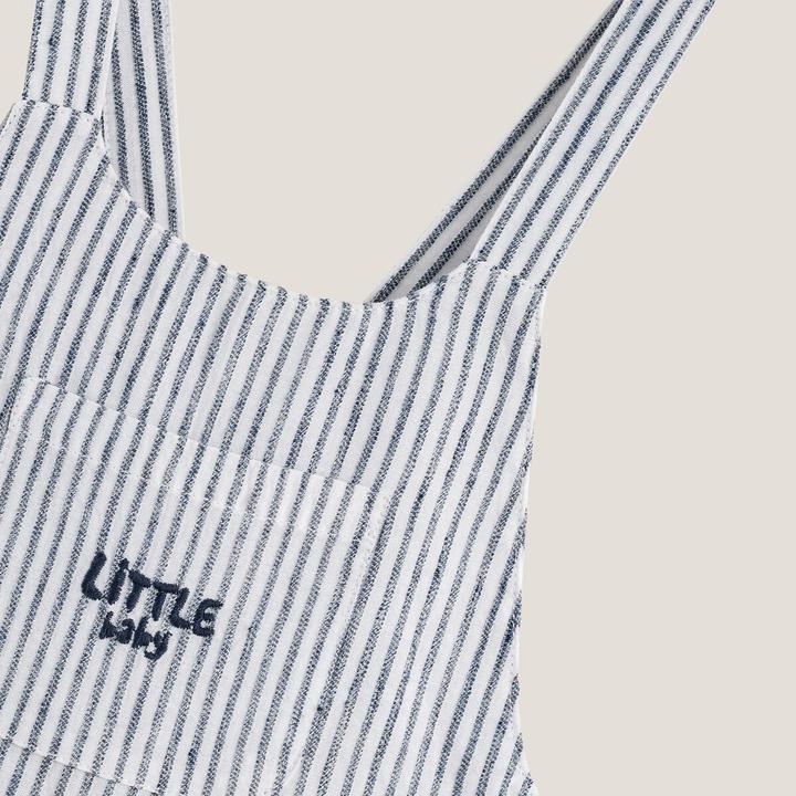 Produktbild La Redoute Collections Gestreifte Spielhose mit Trägern (74)