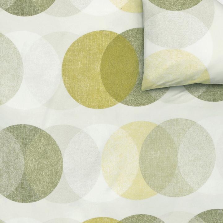Produktbild Janine Edelflanell Bettwäsche Chinchilla S 78062 rauchgrün
