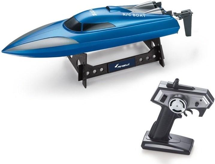 Immagine prodotto Amewi motoscafo 7012 mono blu 2,4 GHz RTR 25km/h