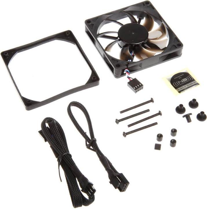 Actual product image Noiseblocker BlackSilent PRO (80 mm, 1 x)