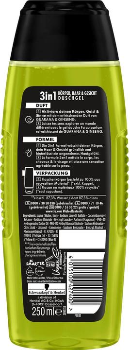 Actual product image Fa Shower Gel Energy Boost 250 ml (250 ml)
