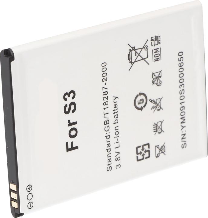 Actual product image XCell Li-Ion-Akku - 3000mAh 3.8V für Handy, Smartphone, Telefon wie JY-S3