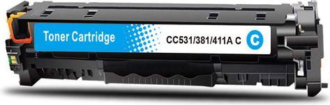 Image du produit Hermex Toner compatible pour HP Color LaserJet CM2320nf MFP (C)