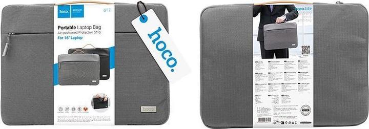 Produktbild Hoco Other Computer Accessory laptop bag 14" GT7 gray (14")