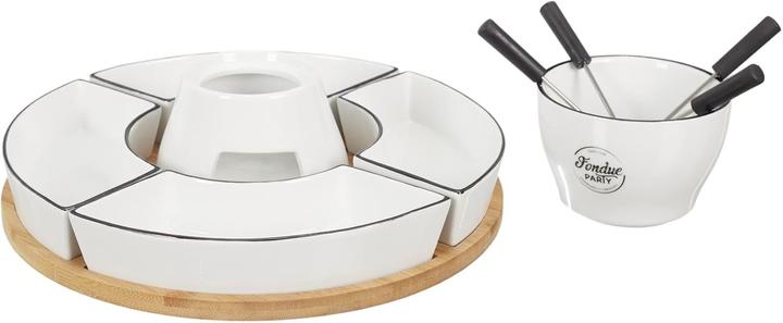 Actual product image Cook Concept fondue box support bamboo cupx4 and p4